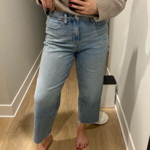 Madewell Wide Leg Jeans